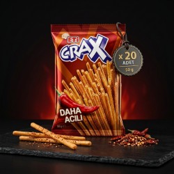 Eti Crax Daha Acılı 50 gr 20 adet